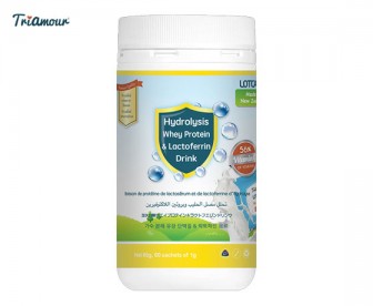 Triamour 多爱宝 水解乳清蛋白&乳铁蛋白补充剂 1克x60袋/瓶【保质期:2021.10】 Triamour 多爱宝 水解乳清蛋白&乳铁蛋白补充剂 1克x60袋/瓶【保质期:2021.10】